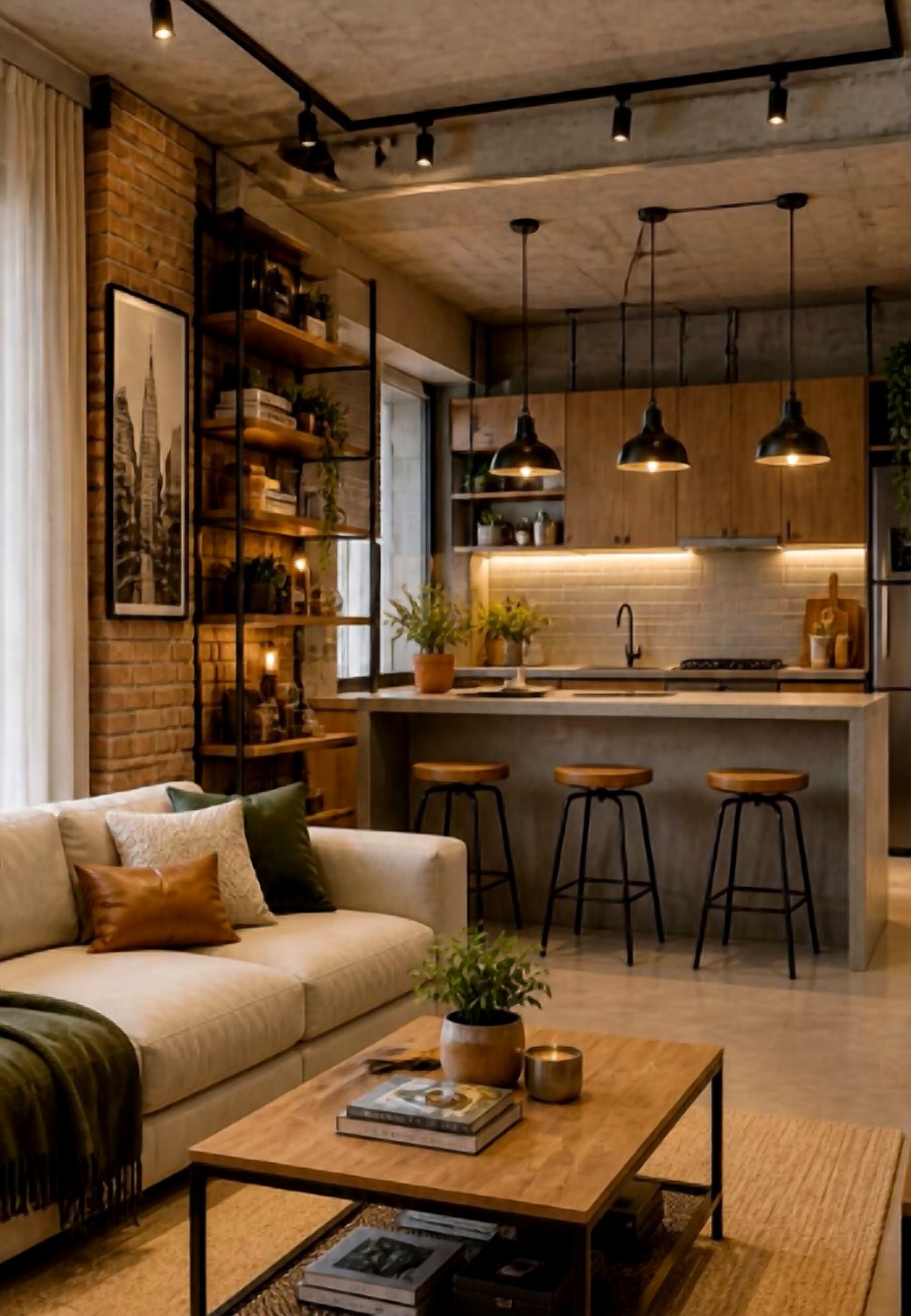 Modular kitchen storage and cabinetry detail