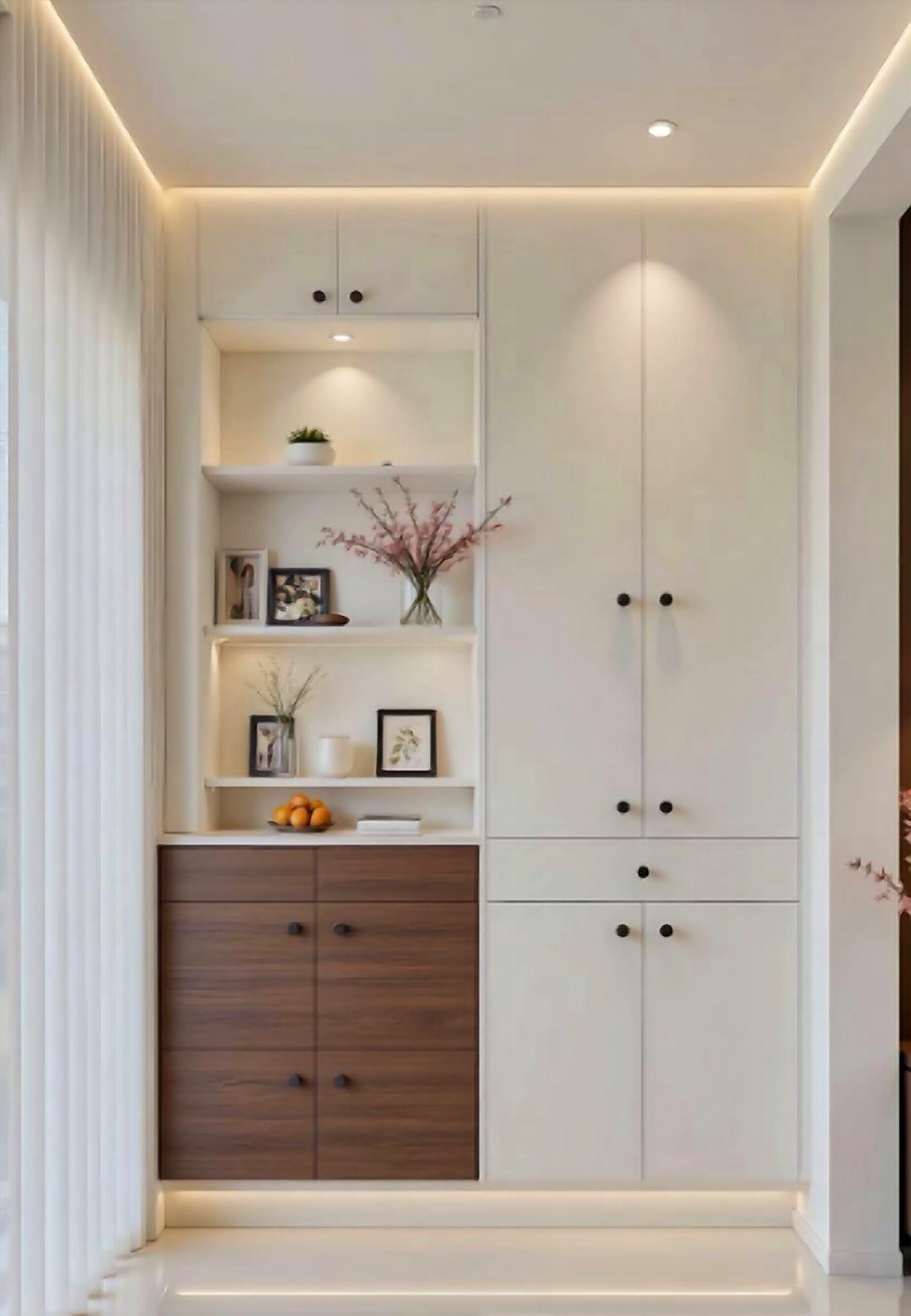 Living room design process